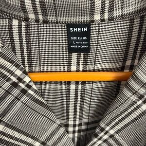 SHEIN plaid dress